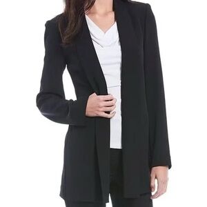 Calvin Klein Elegant Long Black Jacket